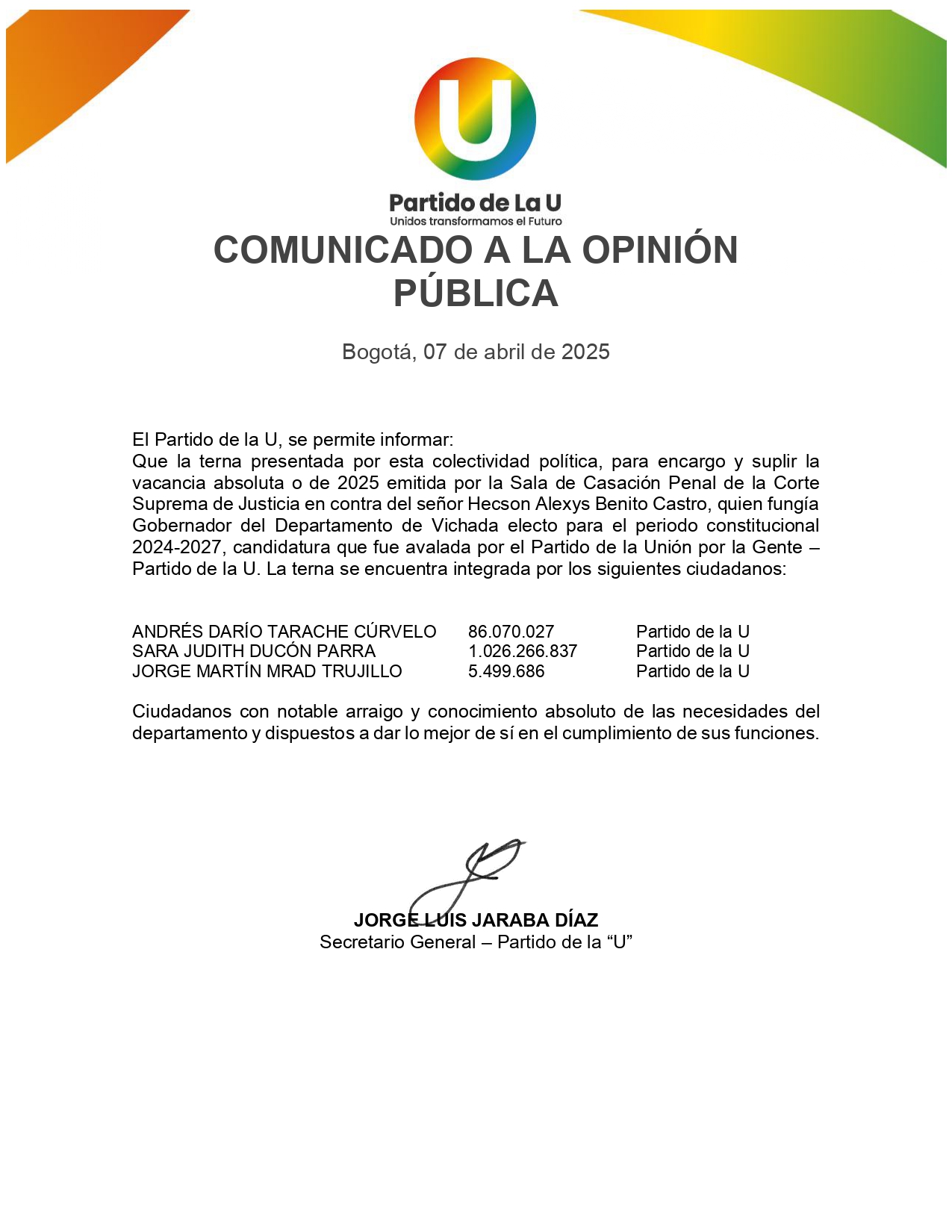COMUNICADO_A_LA_OPINIÓN_PÚBLICA_07 de abril